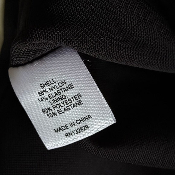 L'Academie Zip Front Corset Crop Top Black XS Like New - Picture 10 of 10